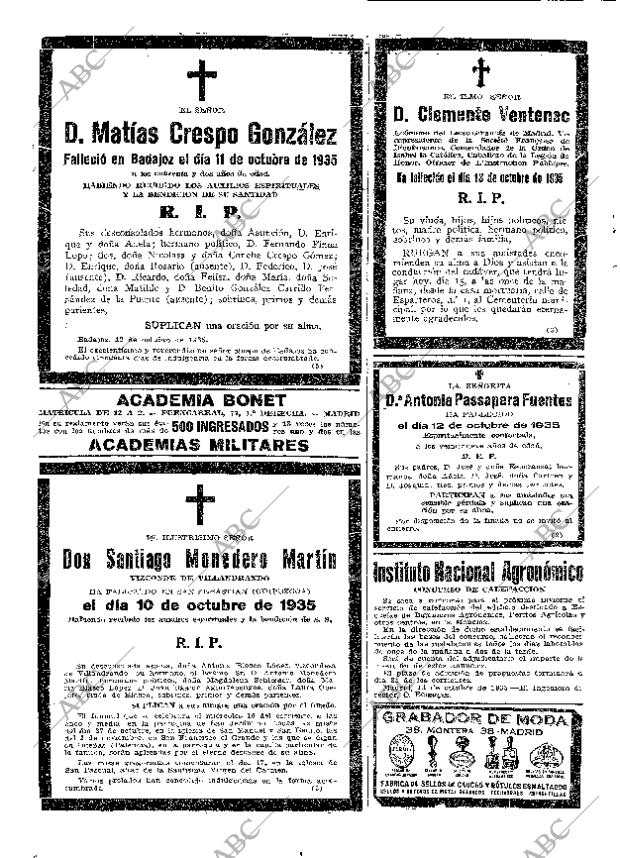 ABC MADRID 15-10-1935 página 58