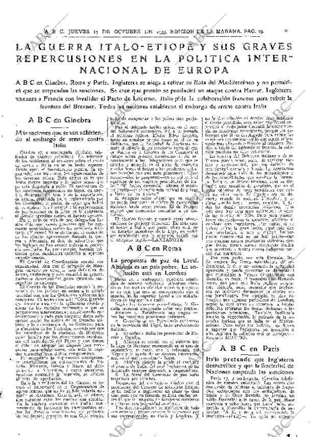 ABC MADRID 17-10-1935 página 19