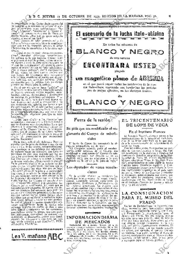 ABC MADRID 17-10-1935 página 31