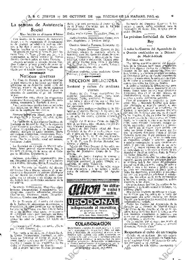 ABC MADRID 17-10-1935 página 43