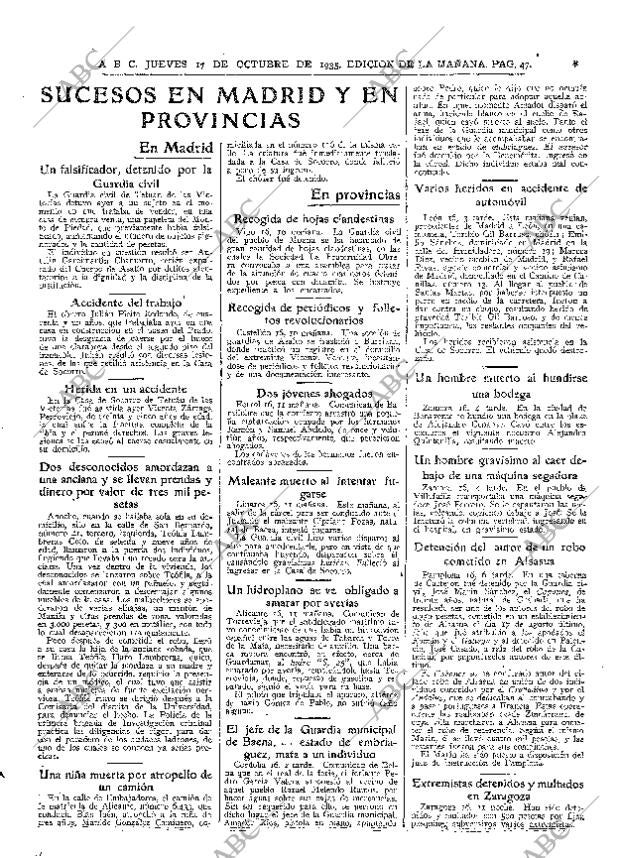 ABC MADRID 17-10-1935 página 47