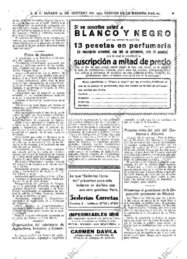 ABC MADRID 19-10-1935 página 27