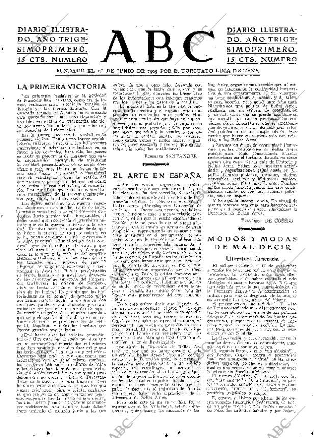 ABC MADRID 19-10-1935 página 3