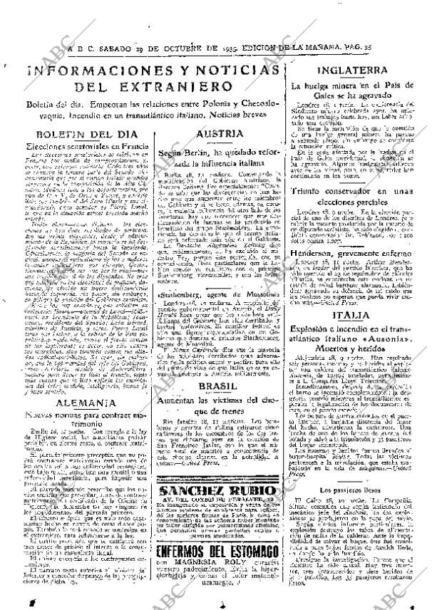 ABC MADRID 19-10-1935 página 35