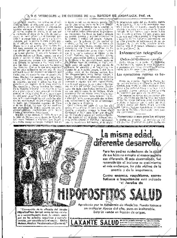 ABC SEVILLA 23-10-1935 página 28