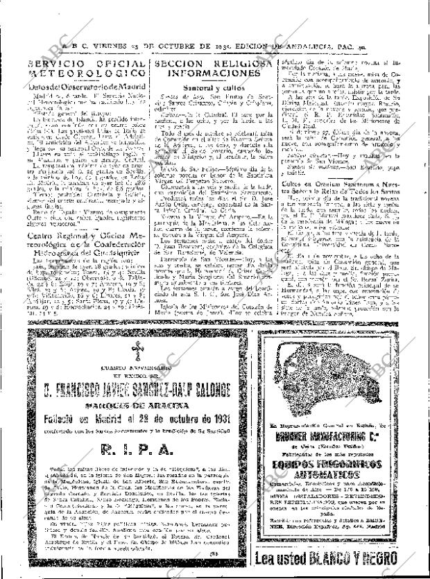 ABC SEVILLA 25-10-1935 página 40