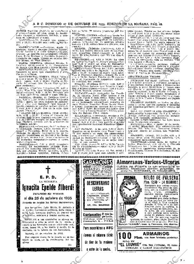 ABC MADRID 27-10-1935 página 68