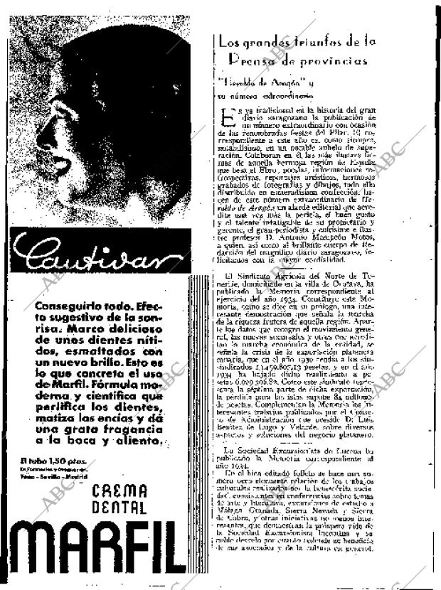 BLANCO Y NEGRO MADRID 27-10-1935 página 16