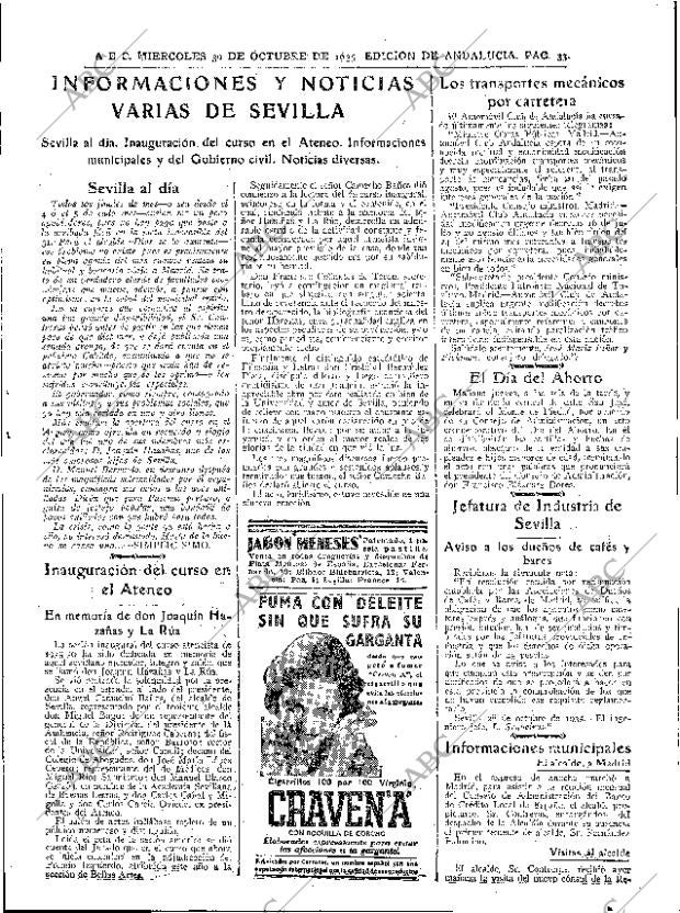ABC SEVILLA 30-10-1935 página 33