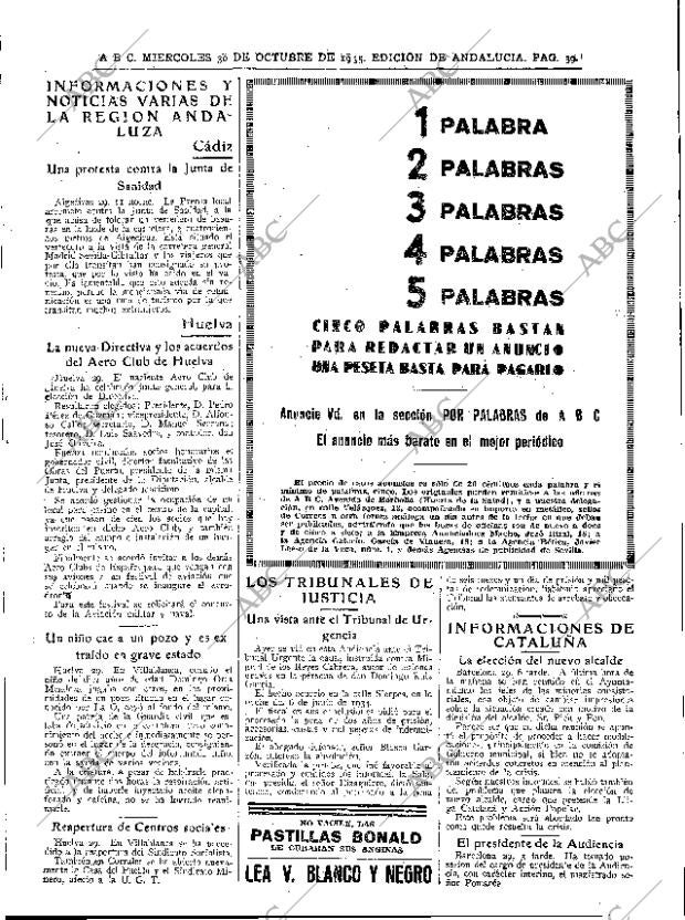 ABC SEVILLA 30-10-1935 página 39