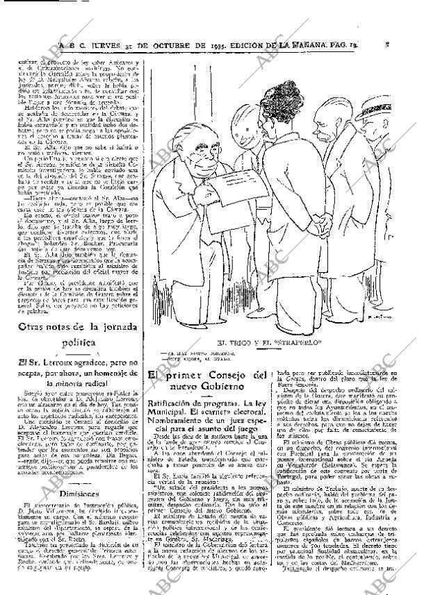 ABC MADRID 31-10-1935 página 19