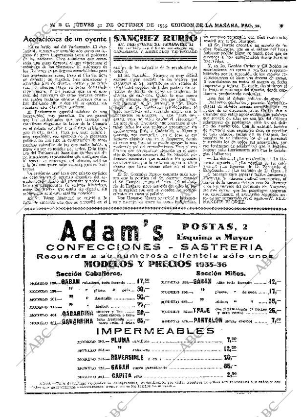 ABC MADRID 31-10-1935 página 32