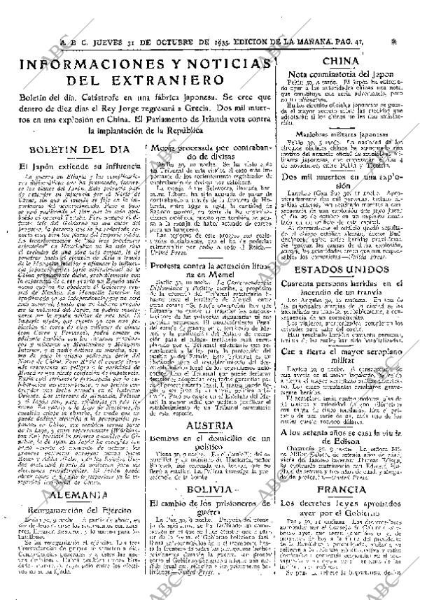 ABC MADRID 31-10-1935 página 41