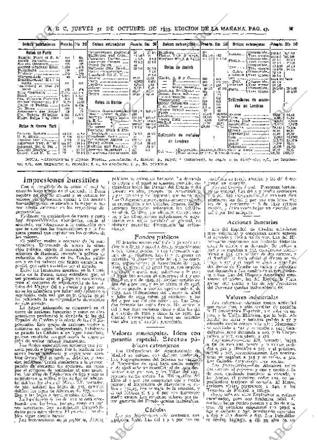 ABC MADRID 31-10-1935 página 47