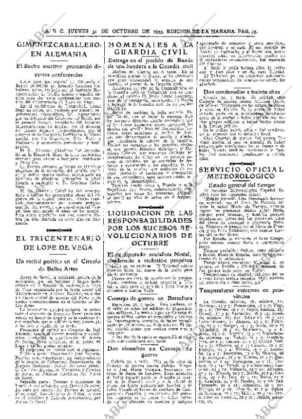 ABC MADRID 31-10-1935 página 49