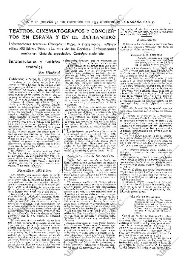 ABC MADRID 31-10-1935 página 51