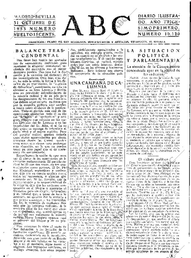 ABC SEVILLA 31-10-1935 página 15