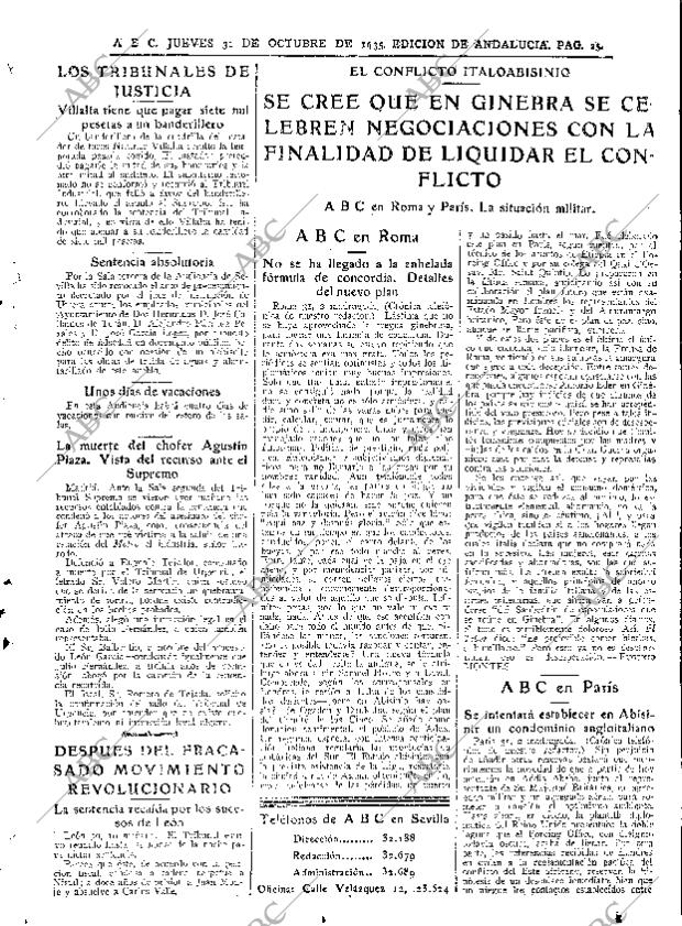 ABC SEVILLA 31-10-1935 página 23