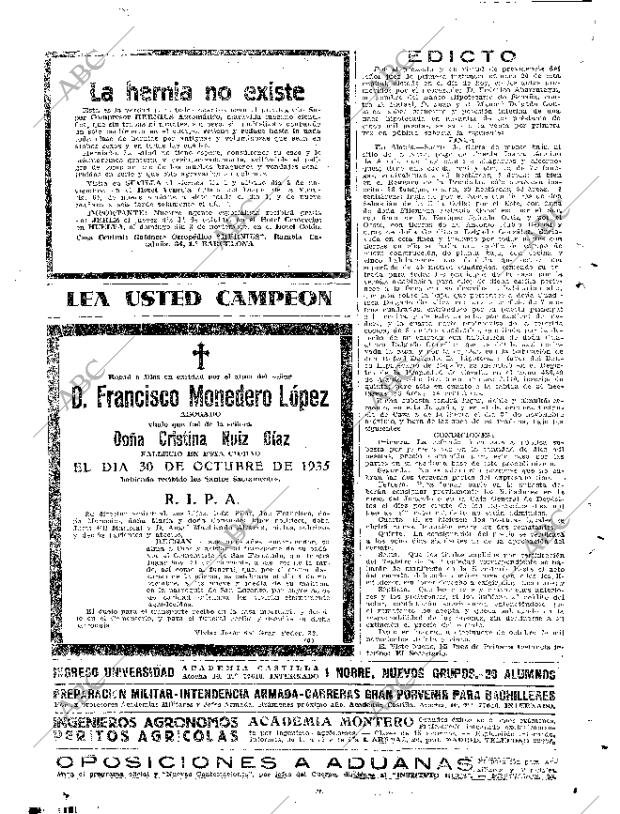 ABC SEVILLA 31-10-1935 página 36