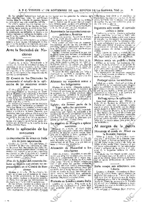 ABC MADRID 01-11-1935 página 31