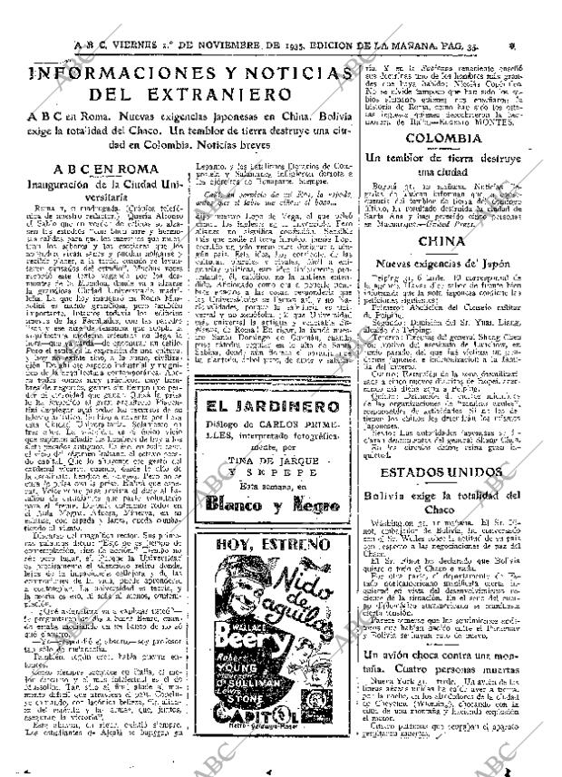 ABC MADRID 01-11-1935 página 35