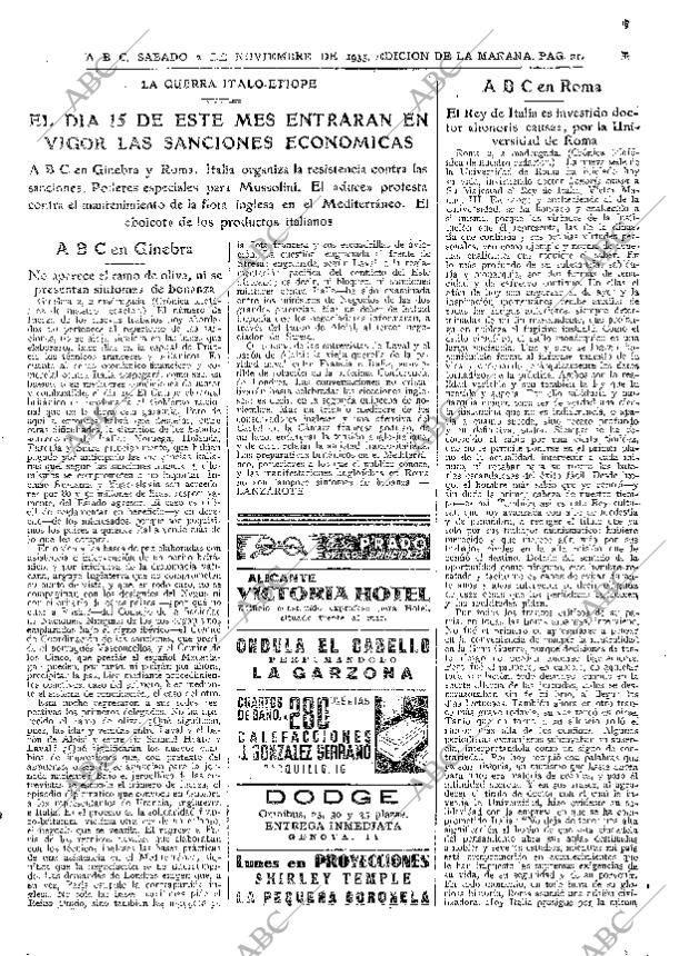 ABC MADRID 02-11-1935 página 21