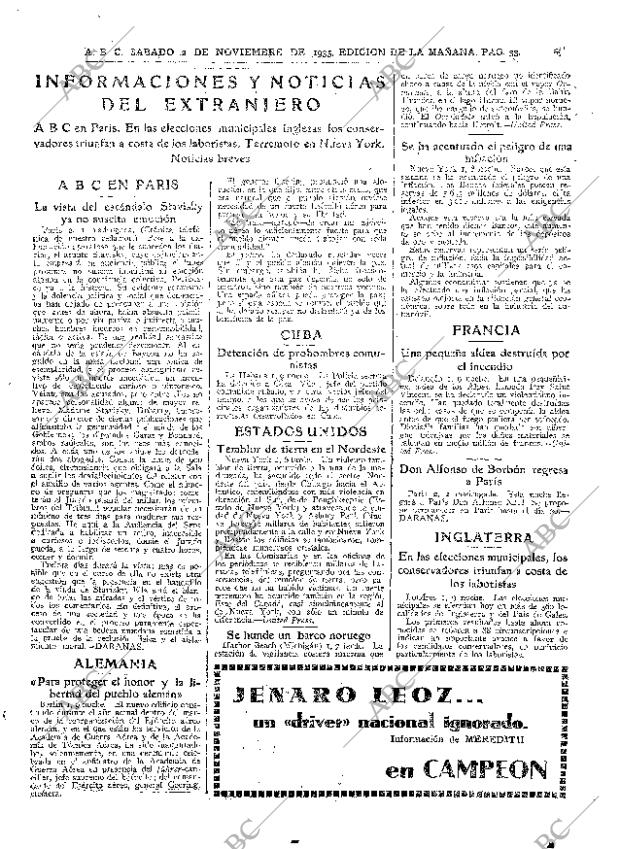 ABC MADRID 02-11-1935 página 33