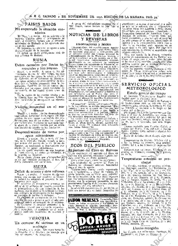 ABC MADRID 02-11-1935 página 34