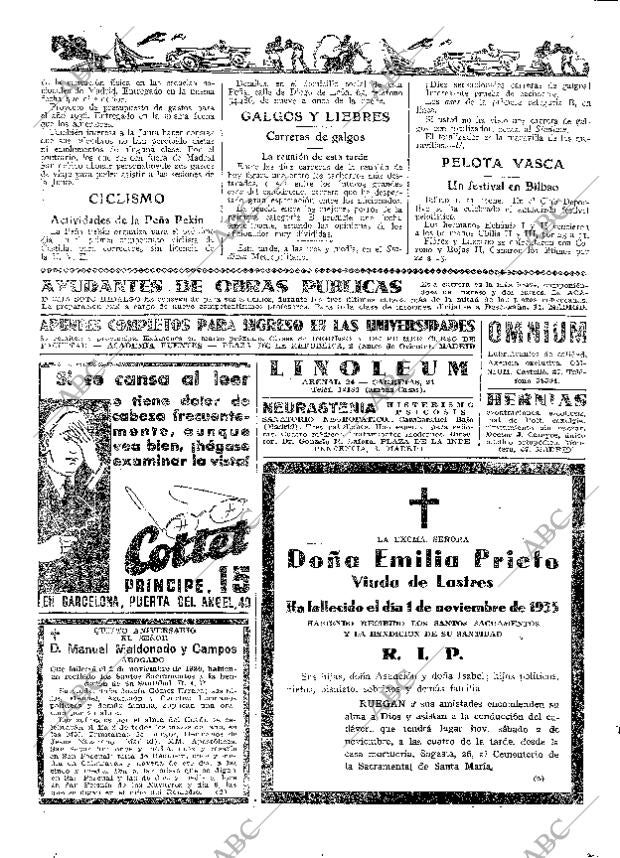 ABC MADRID 02-11-1935 página 48