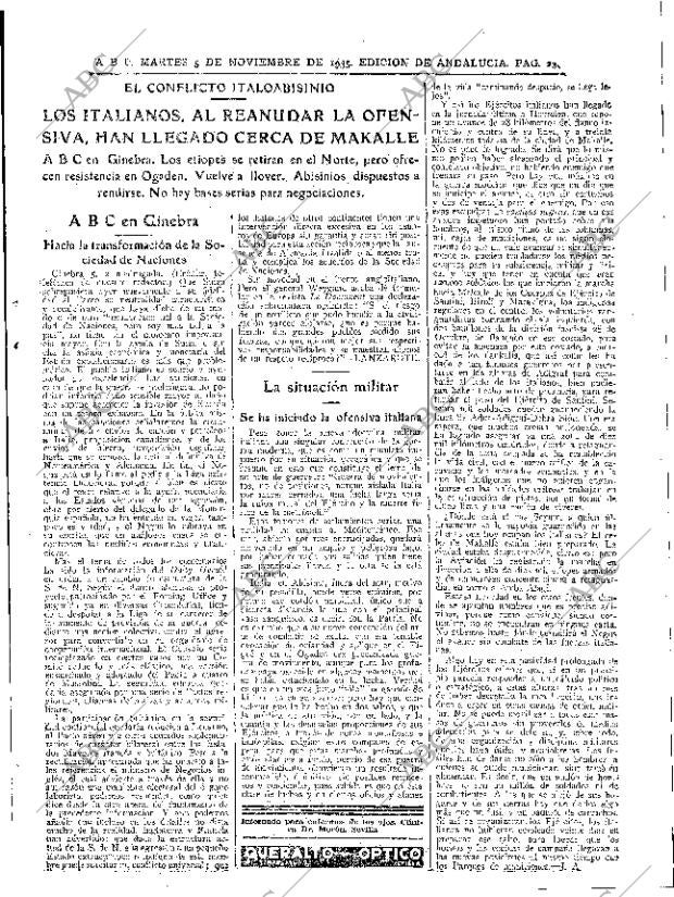 ABC SEVILLA 05-11-1935 página 19