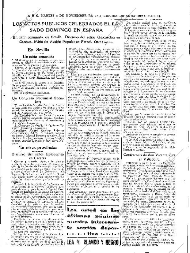 ABC SEVILLA 05-11-1935 página 23