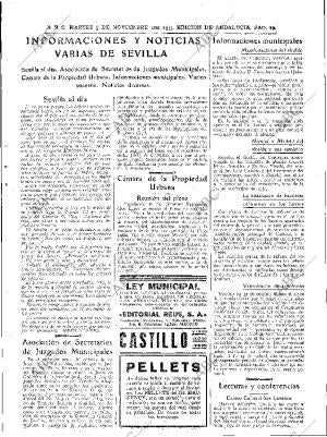 ABC SEVILLA 05-11-1935 página 25