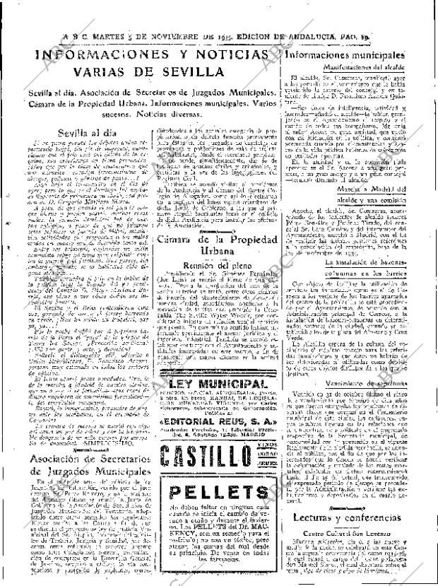 ABC SEVILLA 05-11-1935 página 25