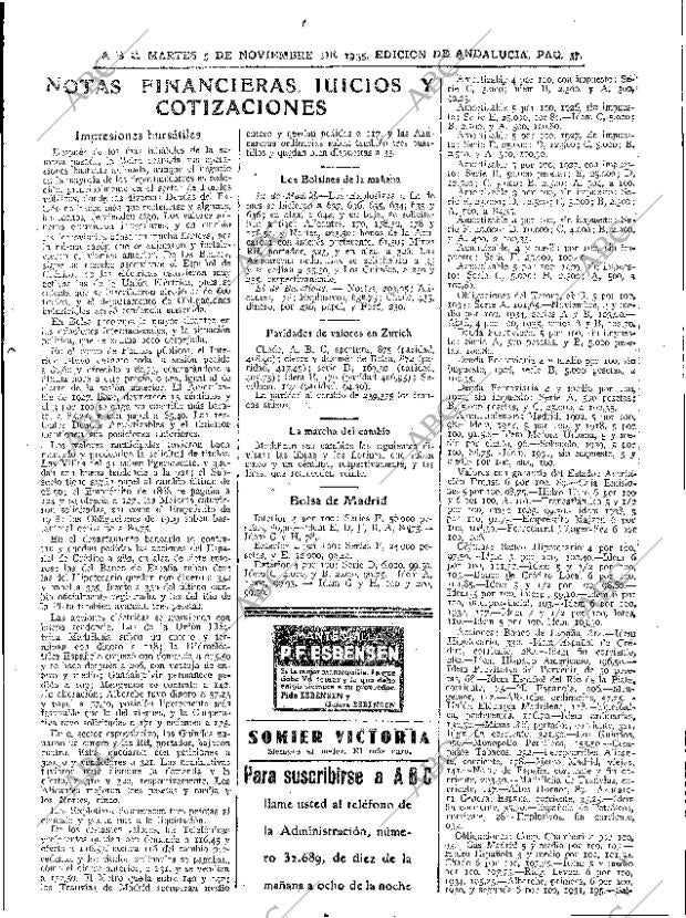 ABC SEVILLA 05-11-1935 página 33