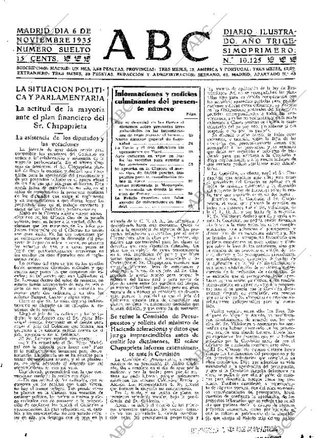 ABC MADRID 06-11-1935 página 17