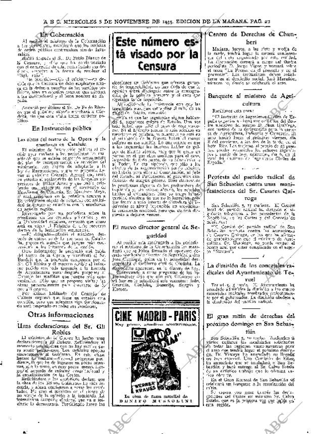 ABC MADRID 06-11-1935 página 21