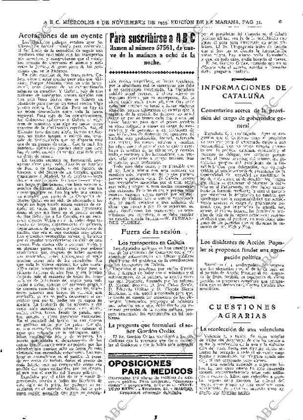 ABC MADRID 06-11-1935 página 31