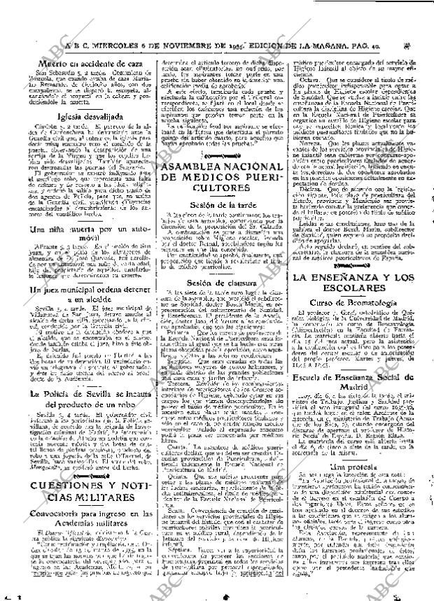 ABC MADRID 06-11-1935 página 40