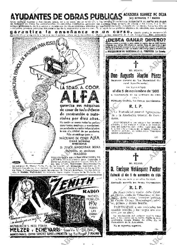 ABC MADRID 06-11-1935 página 60