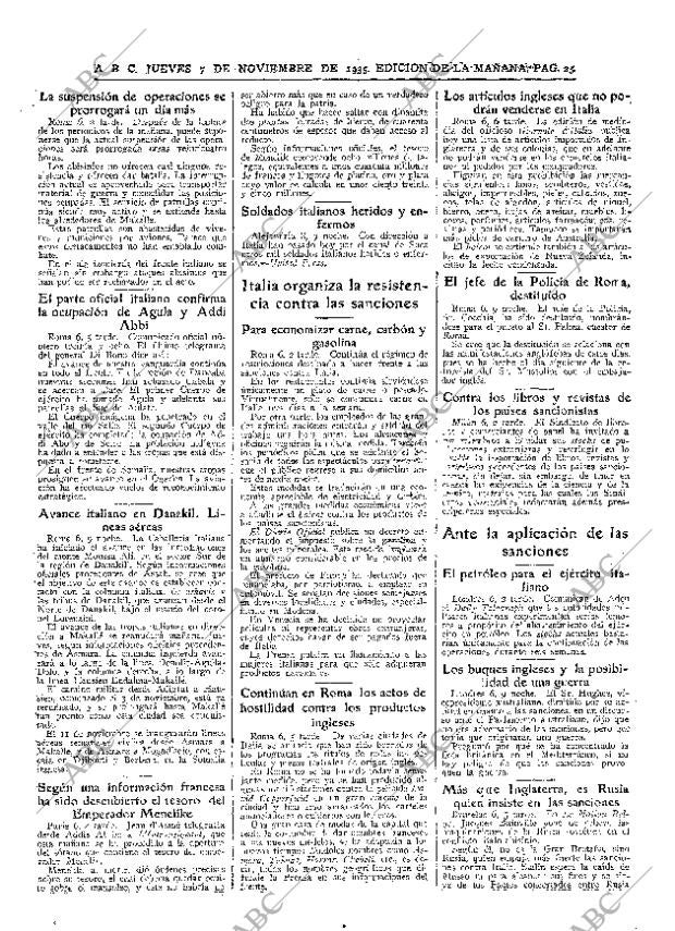 ABC MADRID 07-11-1935 página 25