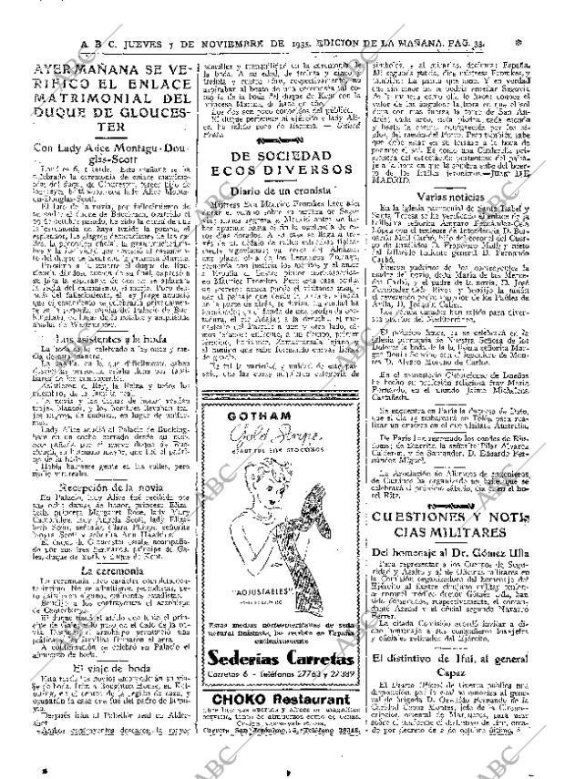 ABC MADRID 07-11-1935 página 33