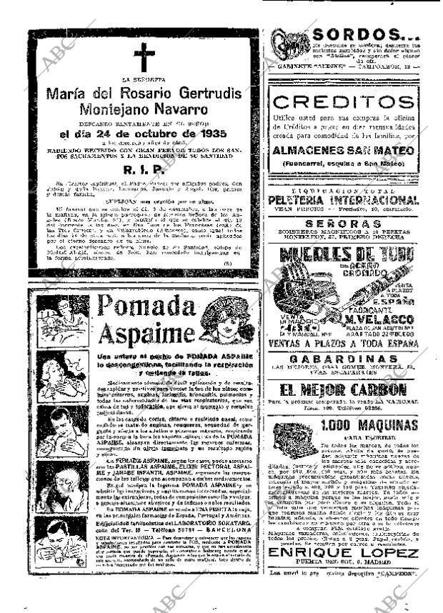 ABC MADRID 07-11-1935 página 58