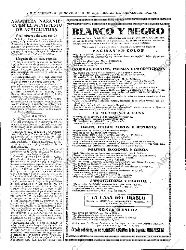 ABC SEVILLA 08-11-1935 página 39