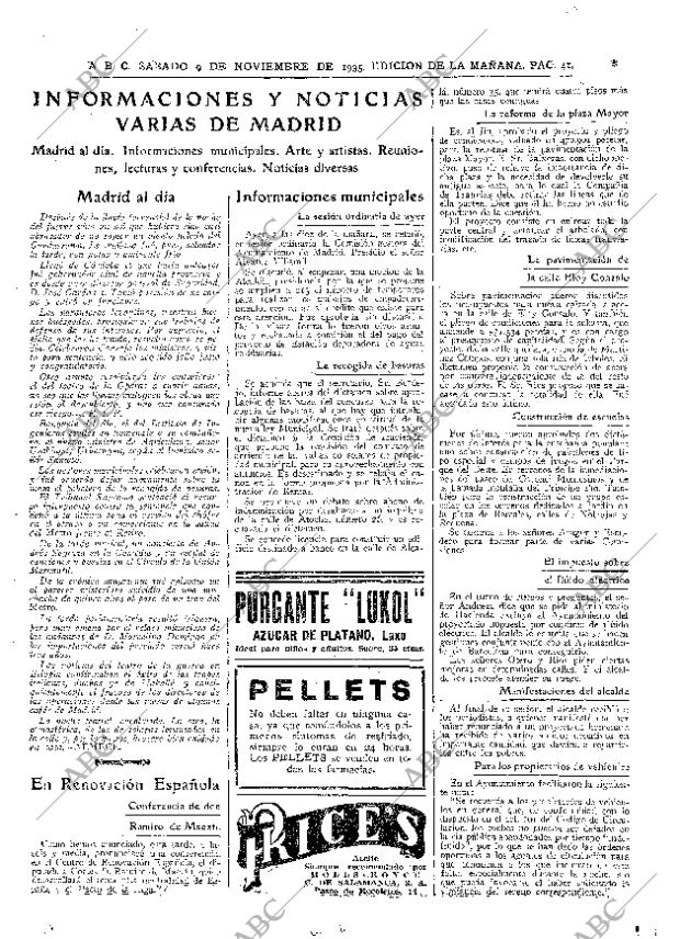 ABC MADRID 09-11-1935 página 41