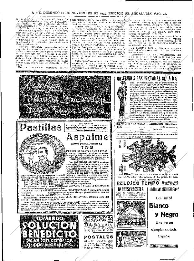 ABC SEVILLA 10-11-1935 página 48