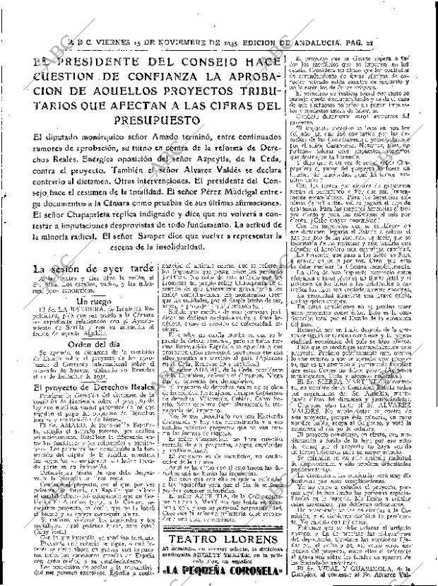 ABC SEVILLA 15-11-1935 página 21