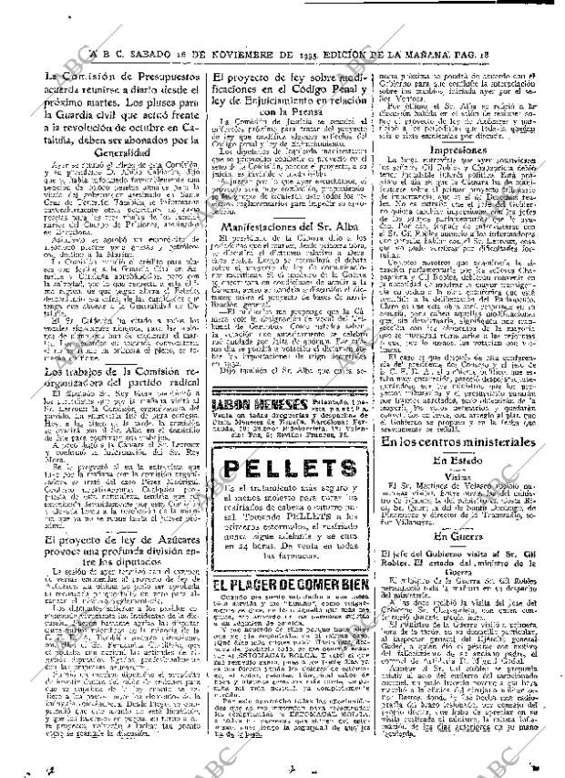 ABC MADRID 16-11-1935 página 18