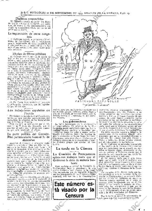 ABC MADRID 20-11-1935 página 19
