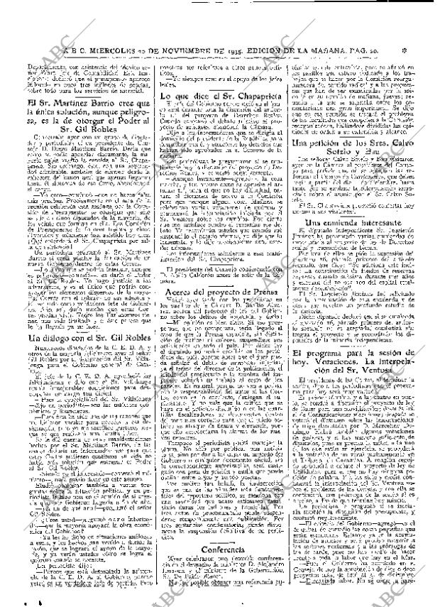 ABC MADRID 20-11-1935 página 20