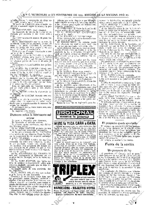 ABC MADRID 20-11-1935 página 27